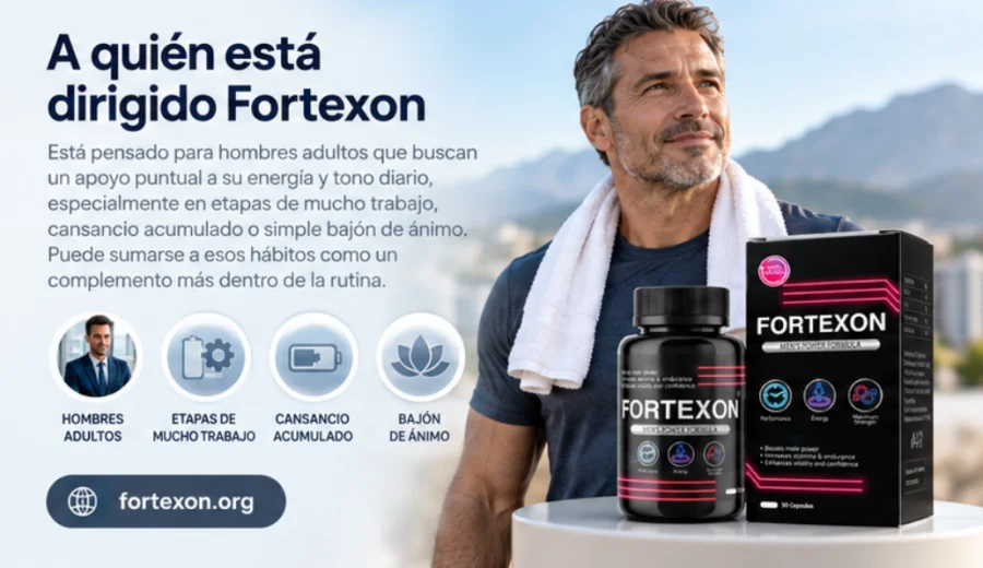 Fortexon — a quién está dirigido el suplemento