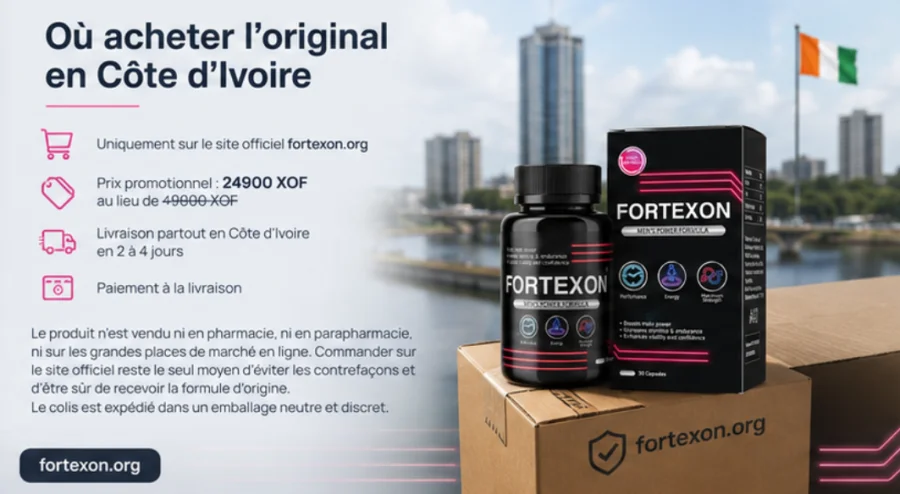 Fortexon — commander l'original en Côte d'Ivoire
