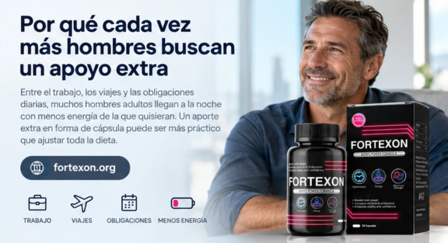 Fortexon — energía diaria para el hombre adulto