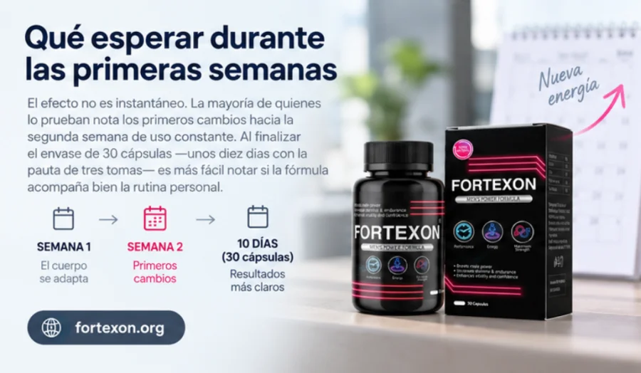 Fortexon — uso constante durante el envase